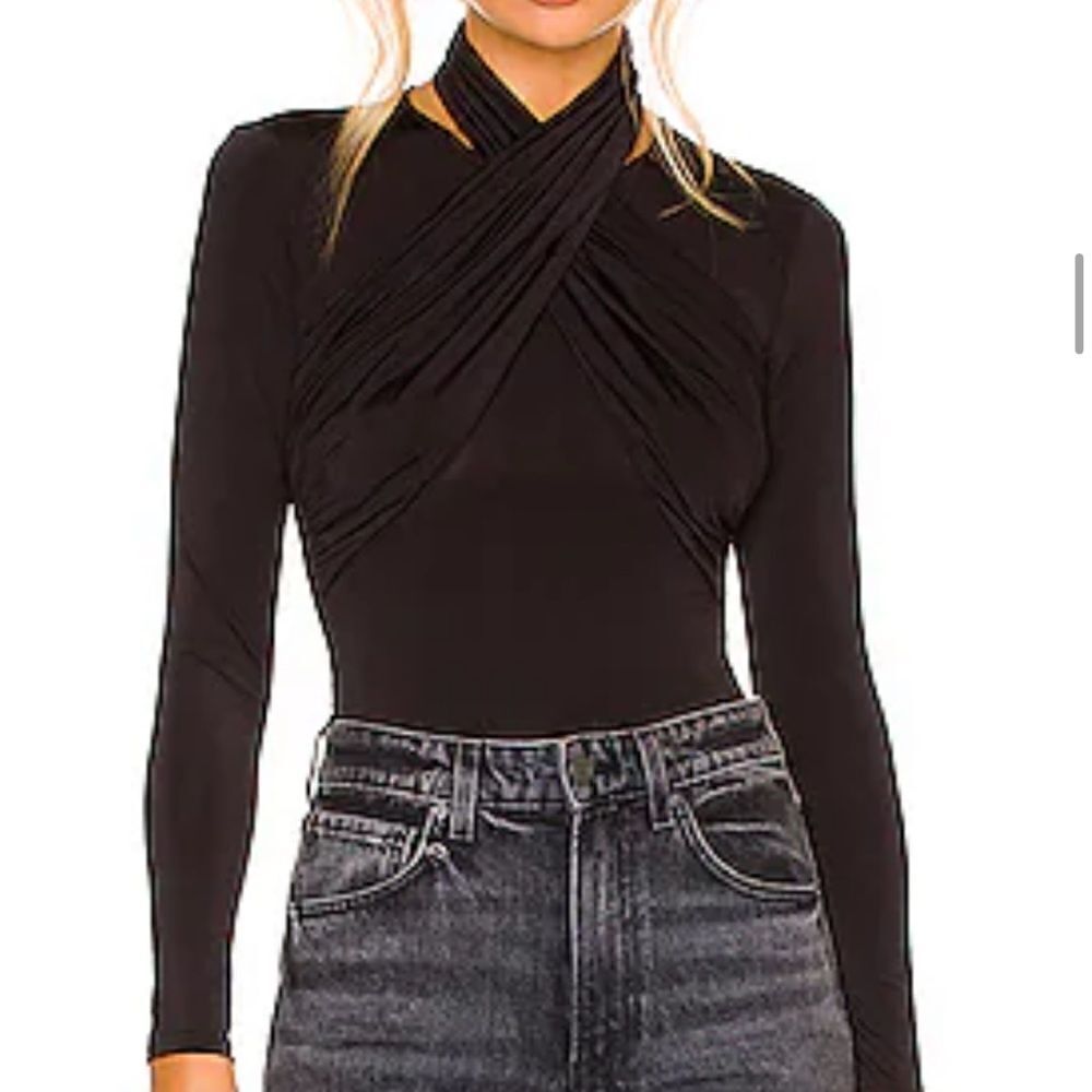 Lovers & Friends Ersa top in black S